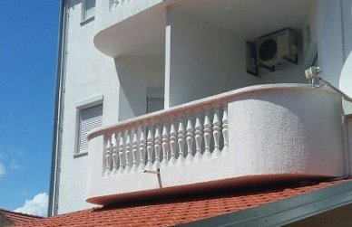 Balcony of apartment A1855, which is for sale on the island of Pasman in Croatia.