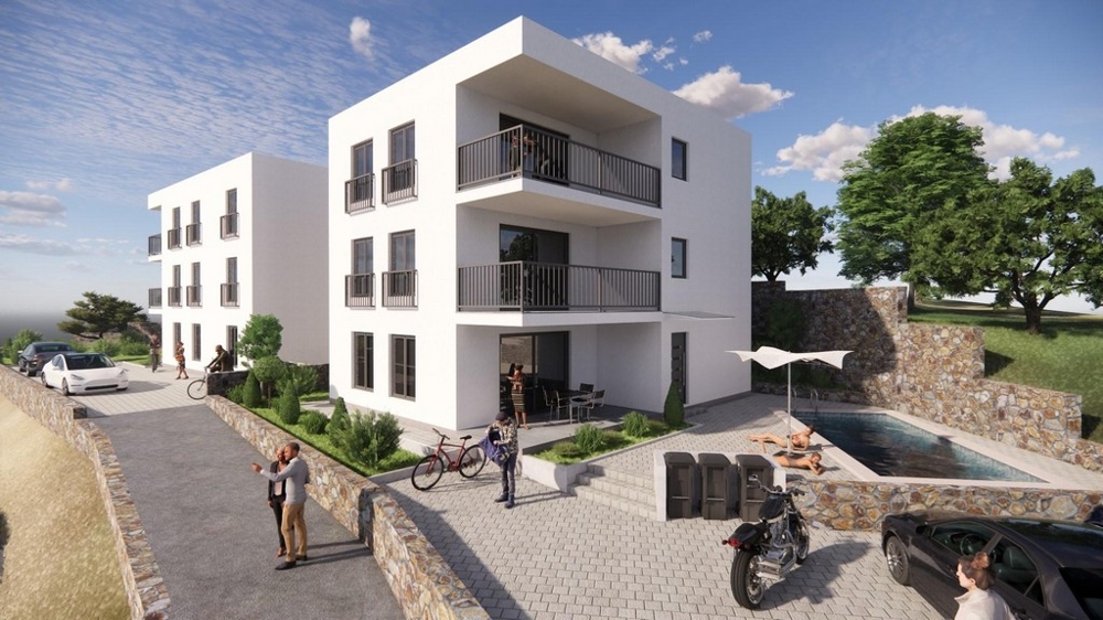 Newly built apartments with balcony or terrace