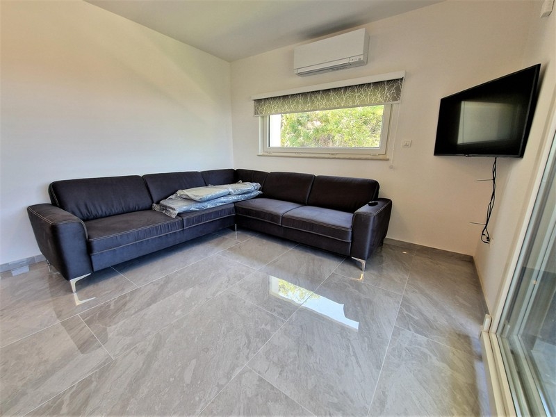 Air-conditioned living area of ​​property A2900 for sale in Croatia on the island of Krk.