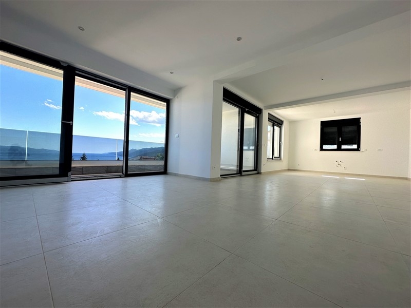 Modern apartment in Croatia near Matulji in Opatija region for sale.