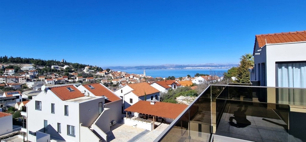 Sea view from the terrace.