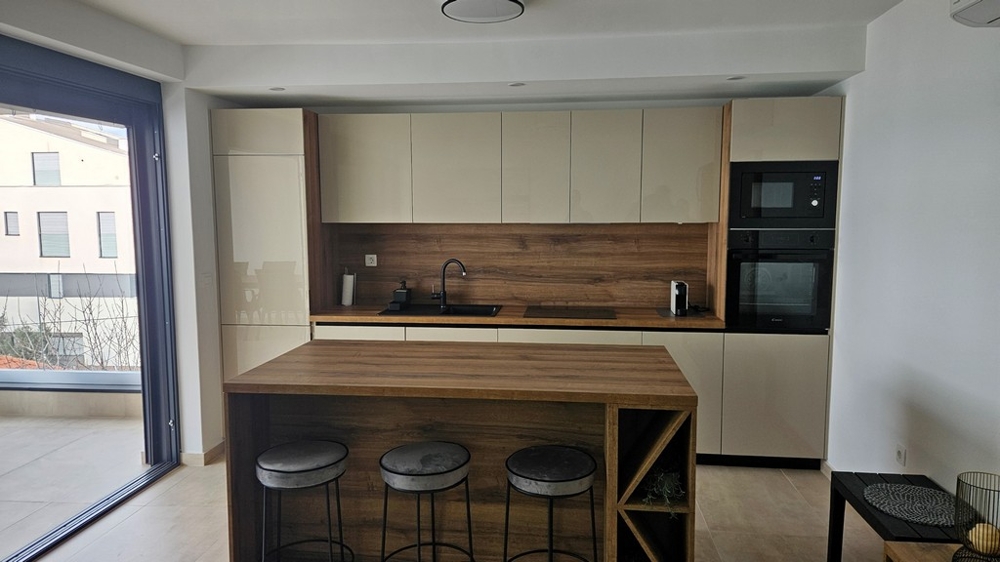 Kitchen in the modern penthouse A3214