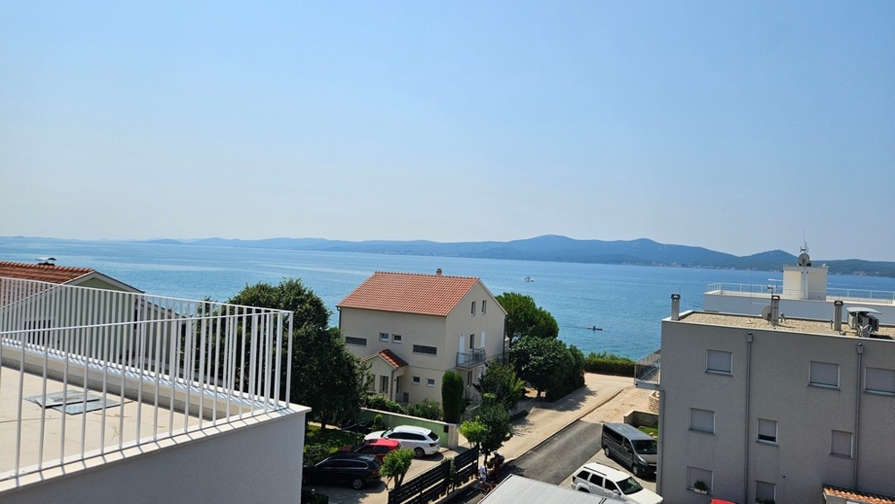 Sea view of property A3337 in Croatia (Sukosan, Dalmatia).