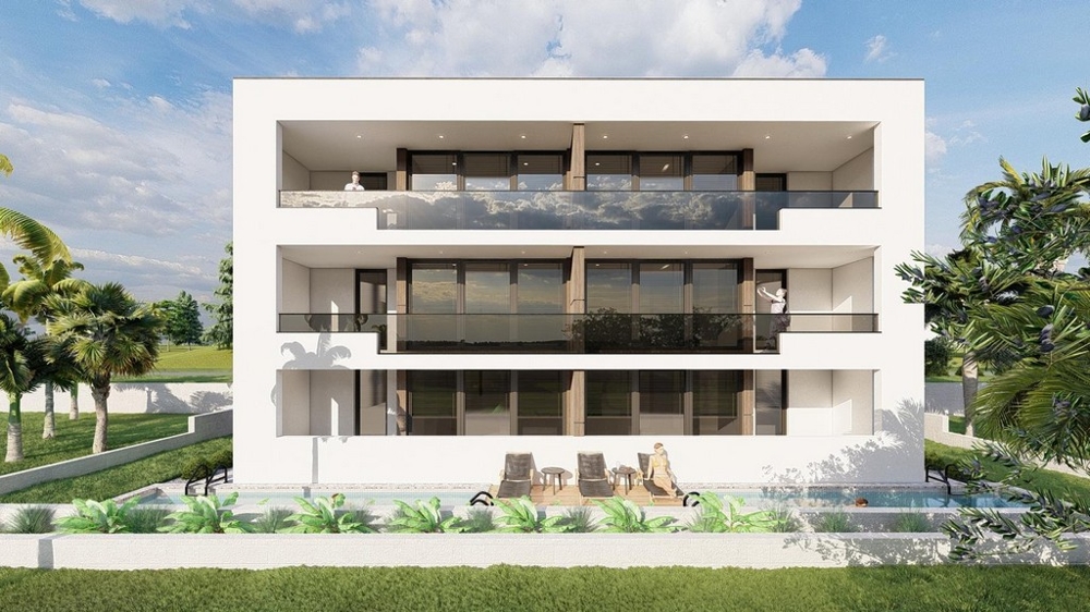 Buy modern apartments in Croatia - new building A3345 Panorama Scouting.