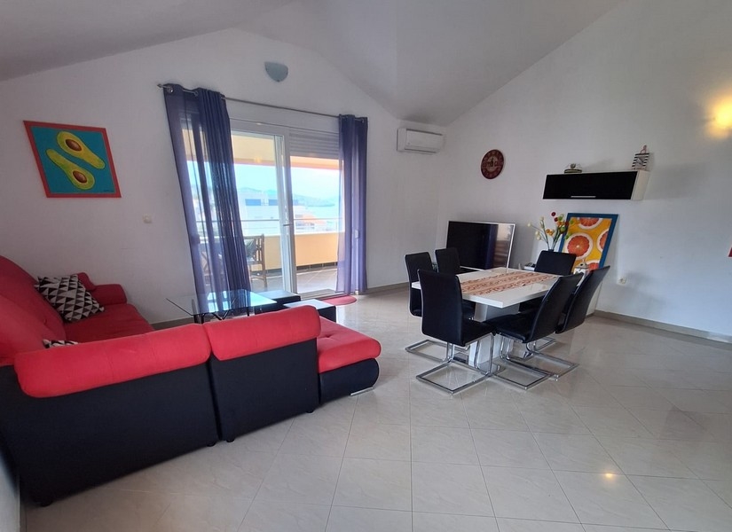 Furnished living room of property A3507, which is for sale in Croatia.