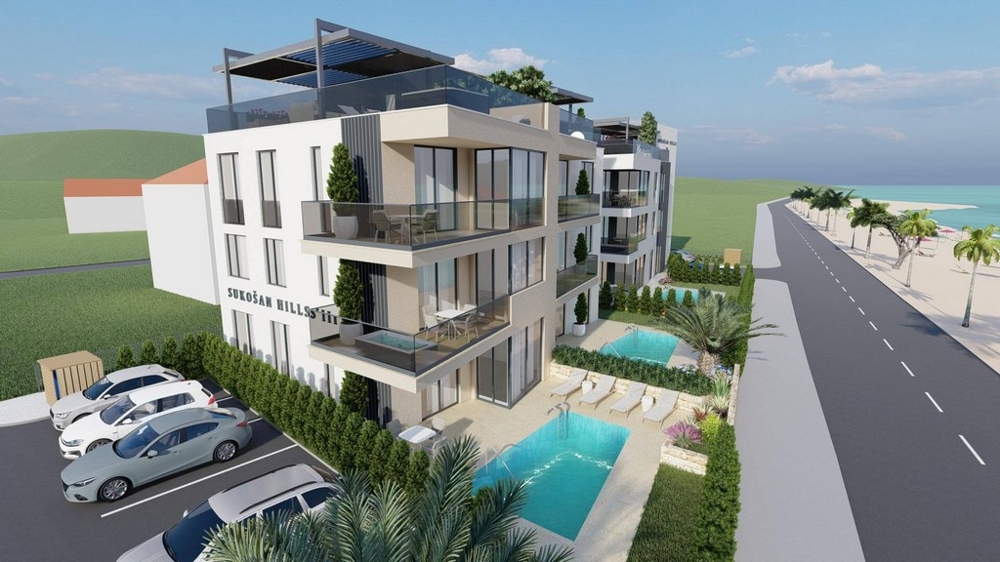 Modern apartments by the sea in Croatia for sale - Panorama Scouting A3508.