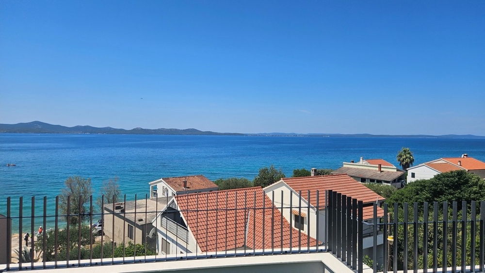 Panorama-sea view of the property A3683 near Zadar, Dalmatia.