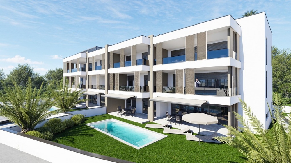 3D visualization of the property A3692 in Croatia.