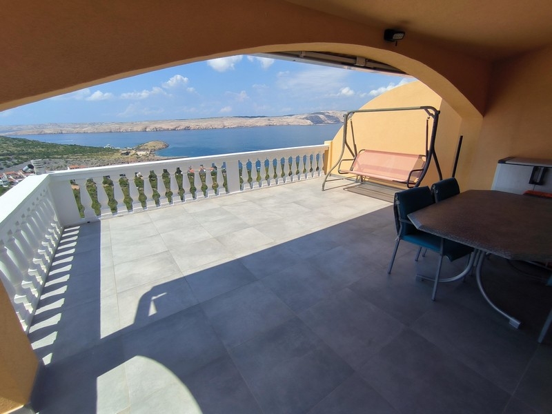 Buy an apartment in Stinica between Senj and Karlobag - panorama scouting.