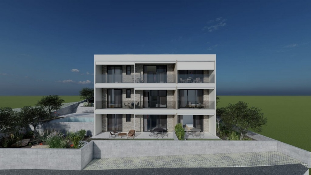Buy new apartment on the island of Solta in Croatia - panorama scouting.