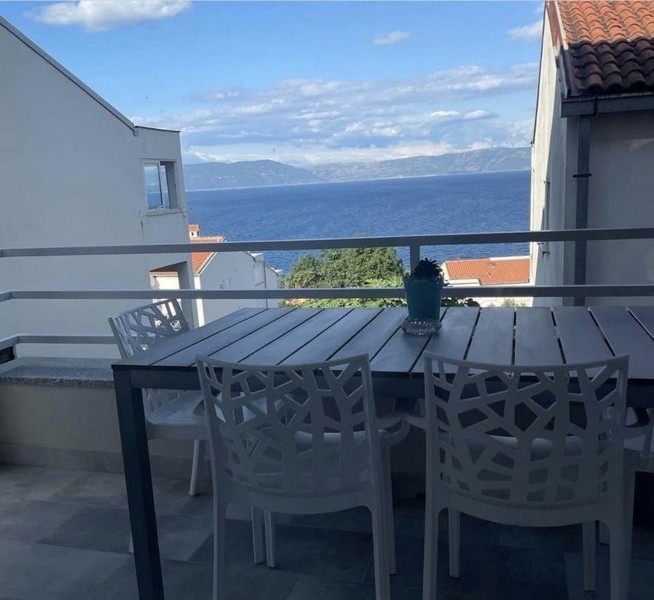 Sea view of the property A3716 in Ravni, Istria.