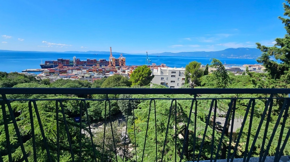 Buy apartment with port and sea views in Rijeka, Croatia.