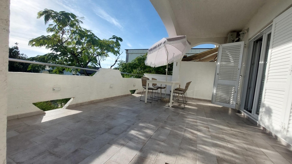 Terrace of the A3730 property on the island of Pag.
