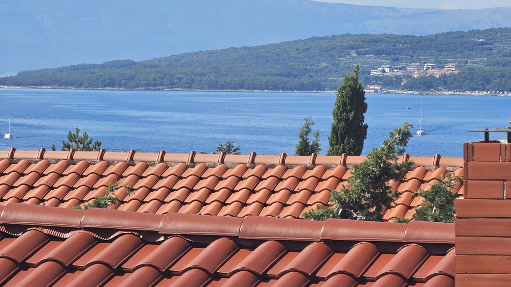 Apartment with a sea view cheap to buy in Punat on the island of Krk.