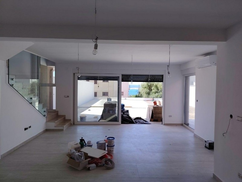 Living area and view of the stairs of the property A3756, Crikvenica.