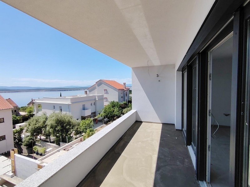 Apartment with a beautiful sea view for sale in Crikvenica, Croatia.