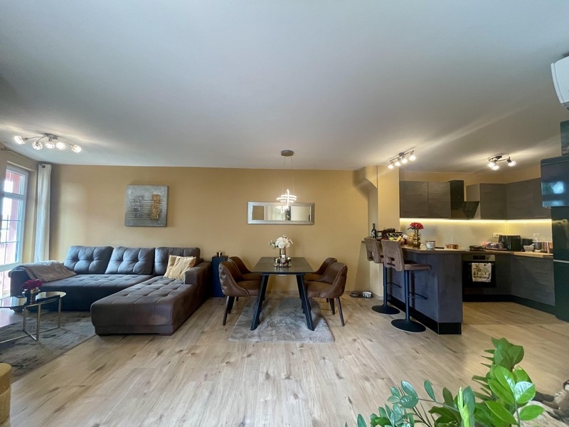 Generous living area of ​​the property A3759, which is for sale in Malinska in Croatia.