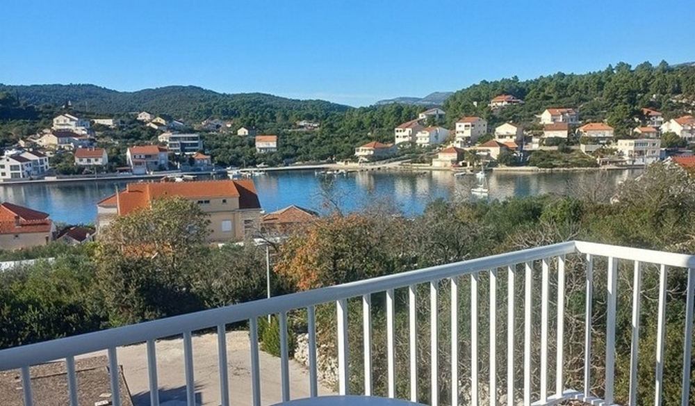 Sea view from the balcony of apartment A3805.