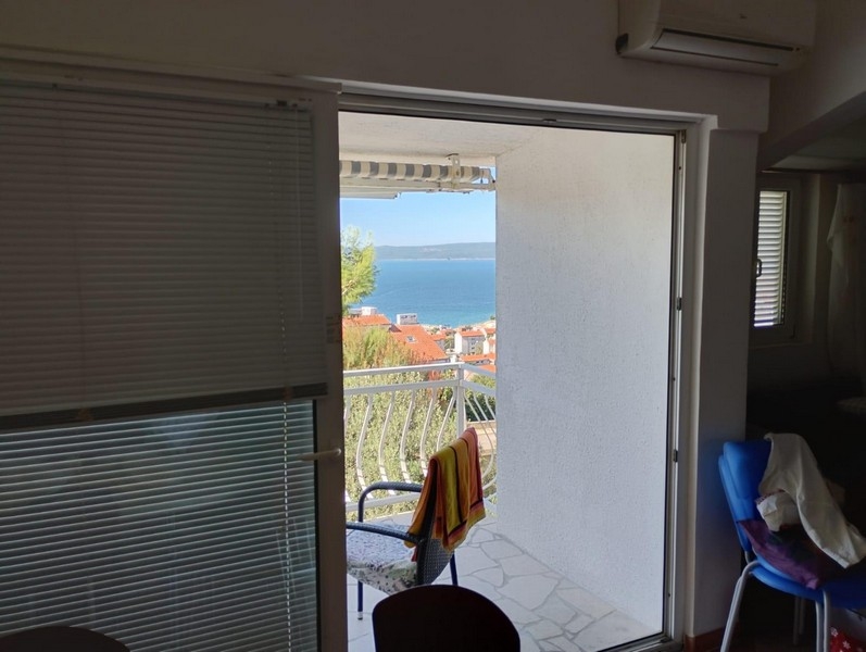 Sea view of apartment A3810, which is for sale in Novi Vinodolski.