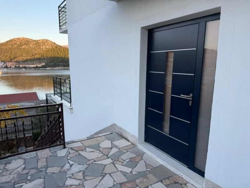 Real estate near the sea in Trogir region, Croatia.