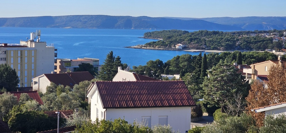 Sea view of property A3837 in Krk, Island of Krk - Panorama Scouting.