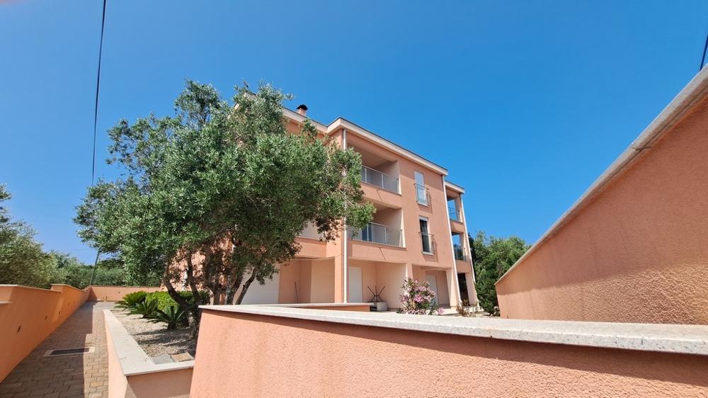 Condominium with balconies