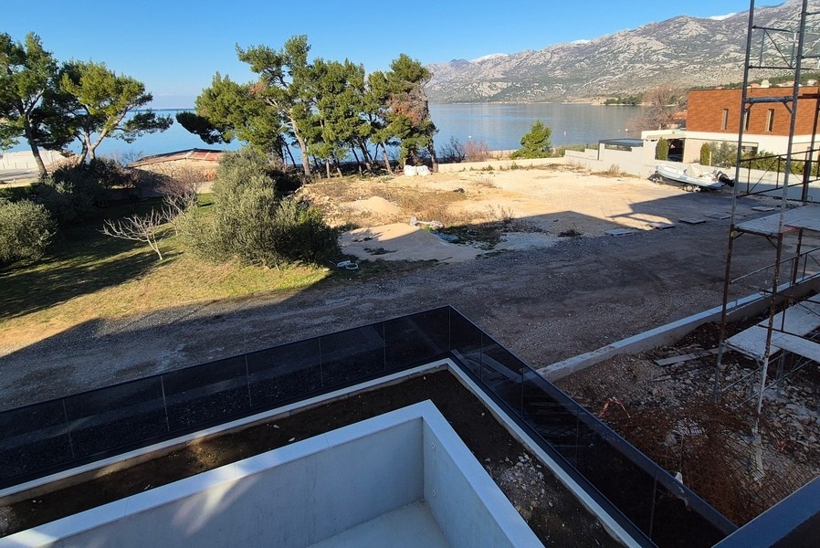 Balcony with sea view - property A3847 in Croatia.