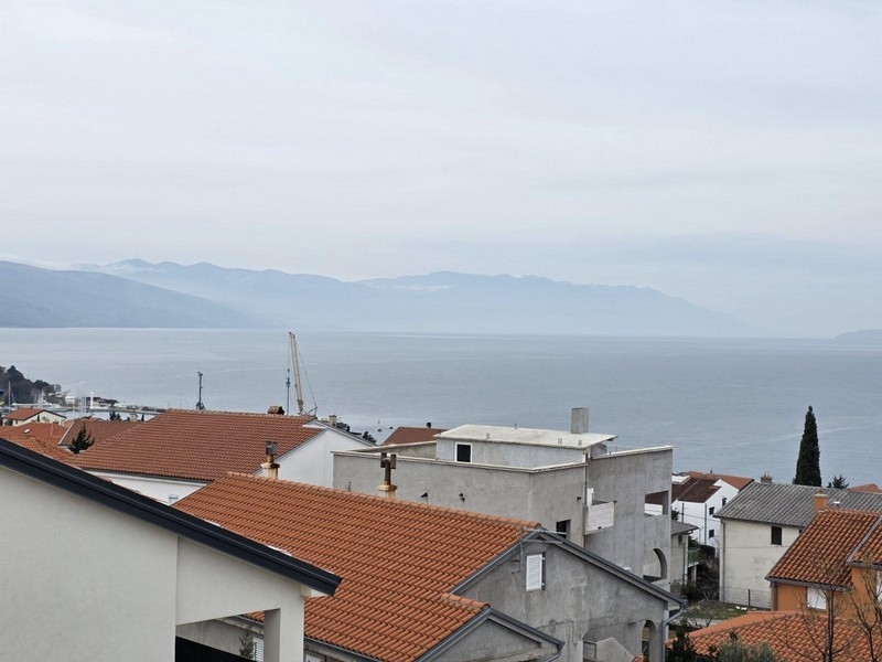 Sea view of apartment A7451 - for sale in Novi Vinodolski.