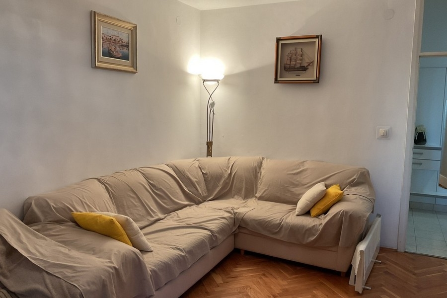 Couch in the living area.