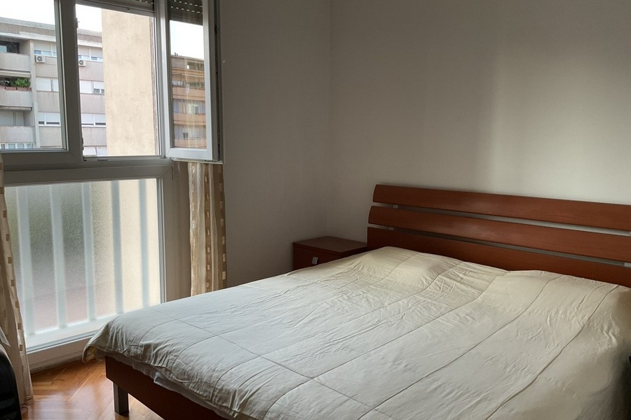 Bedroom with window.