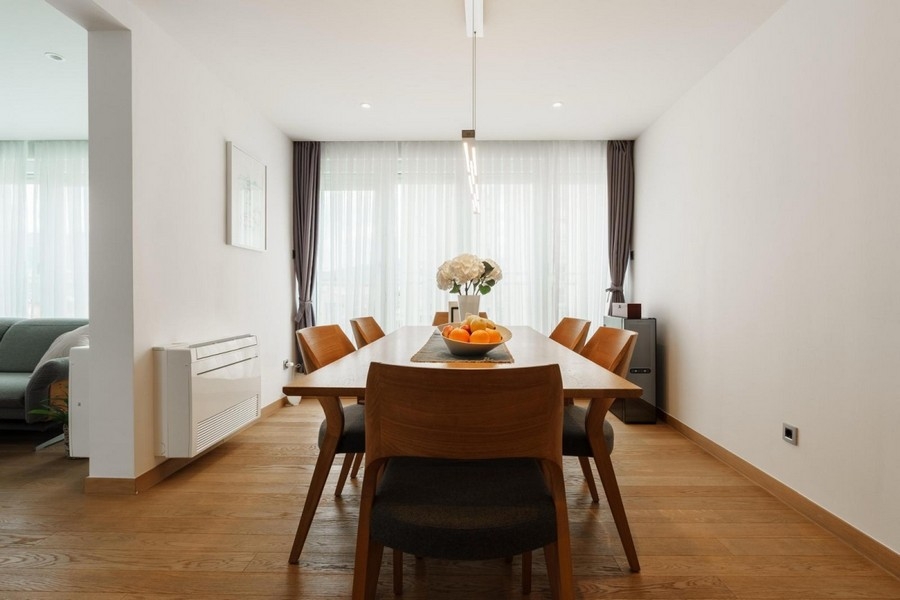 Modern dining area of ​​apartment A3886 in Split