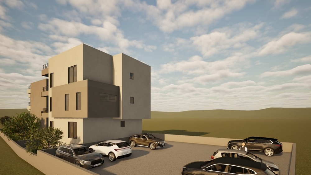 Modern multi-family house new construction project in Croatia