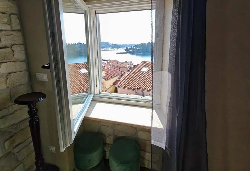 View from the window of apartment A3892 - for sale in Rovinj, Istria.