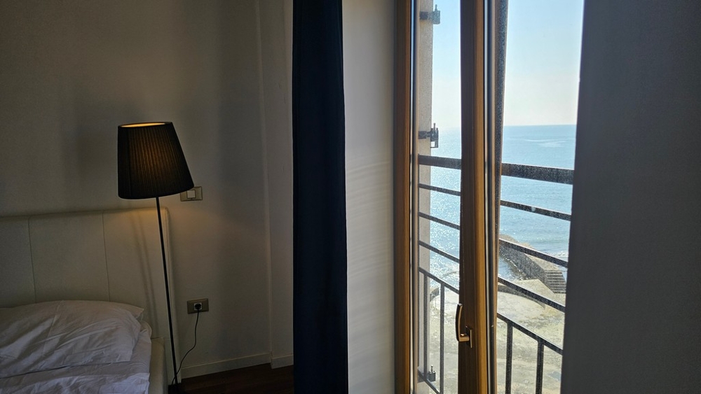 View from the window of the sea and the coastline - property A3894