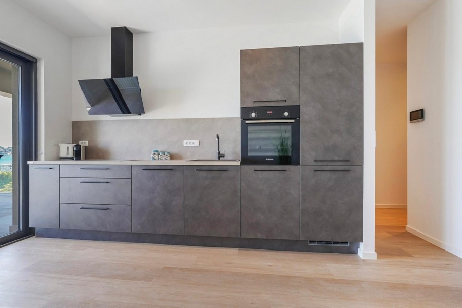 High-quality fitted kitchen in luxury apartment in Croatia