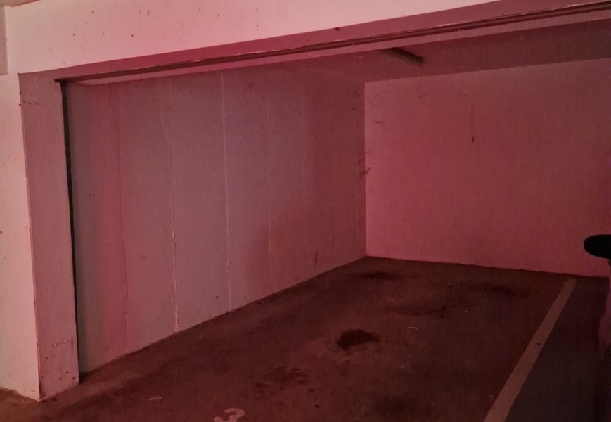 Garage space in underground car park