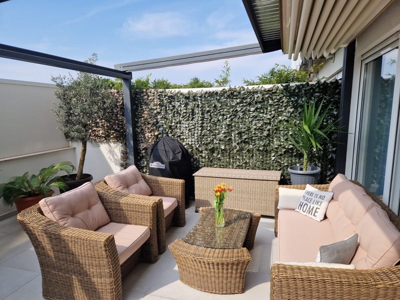 Cozy terrace of offer A3901 in Zadar, Dalmatia.