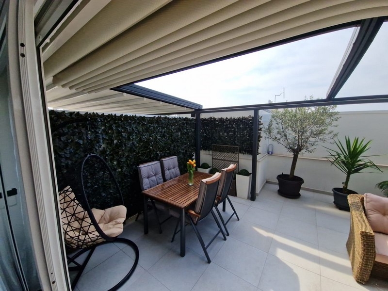 Spacious terrace of property A3901 in Dalmatia.