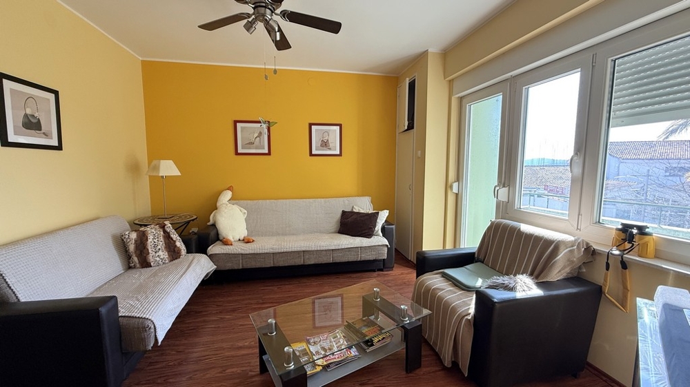 Living area of ​​apartment A3903 in Croatia.