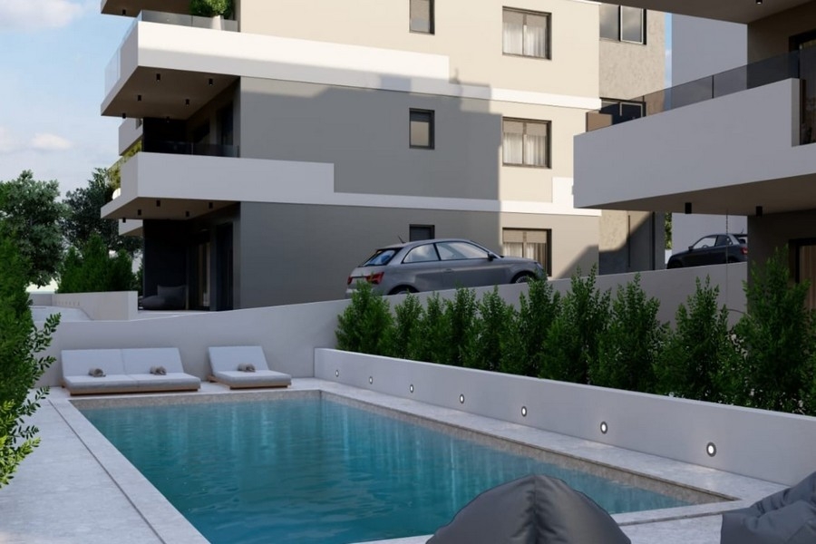 Apartments with pool A3920 on Ciovo in Dalmatia.