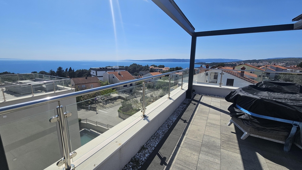 Penthouse A3931 with sea views in Krk, Croatia for sale.