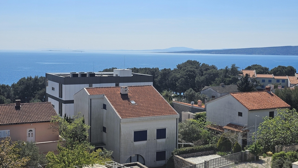 Sea views from the roof terrace.