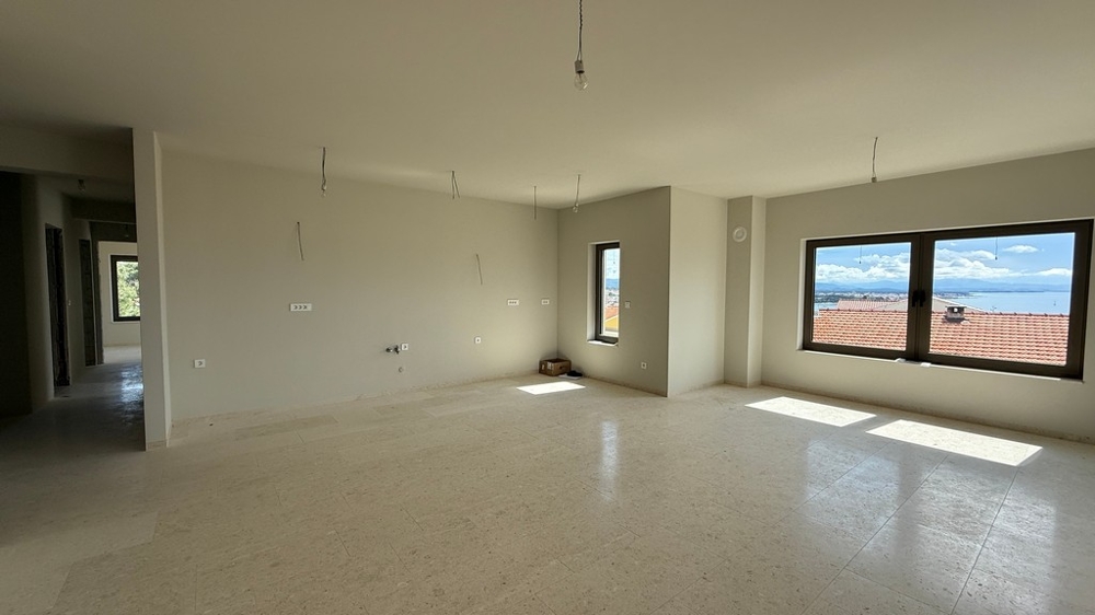 Open plan living space for kitchen and living area