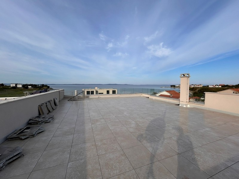 Roof terrace of penthouse A3941 in Privlaka.