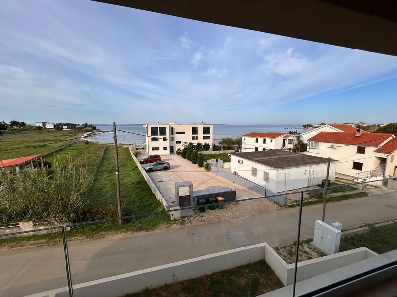 Sea view from the balcony in a quiet location
