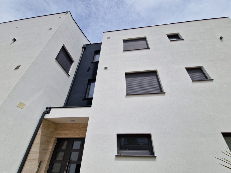 Modern residential building in the first row to the sea on Pag