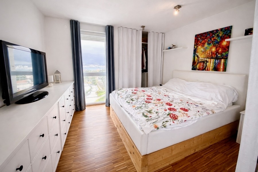 Bedroom with sea view in Split