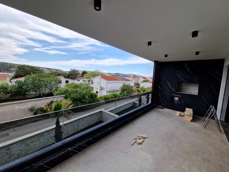 Balcony of property A3960 in Croatia.