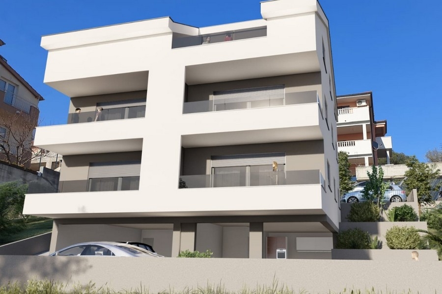Newly built penthouse in a quiet location on Ciovo