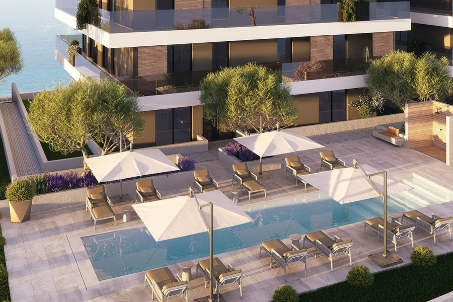 Apartments with sea views Ciovo Dalmatia
